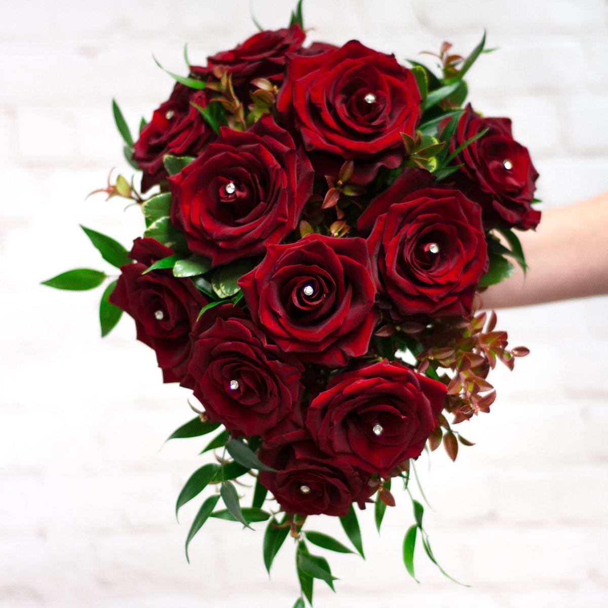 Red Rose Wedding Bouquet – Brown's The Florist BD Canada